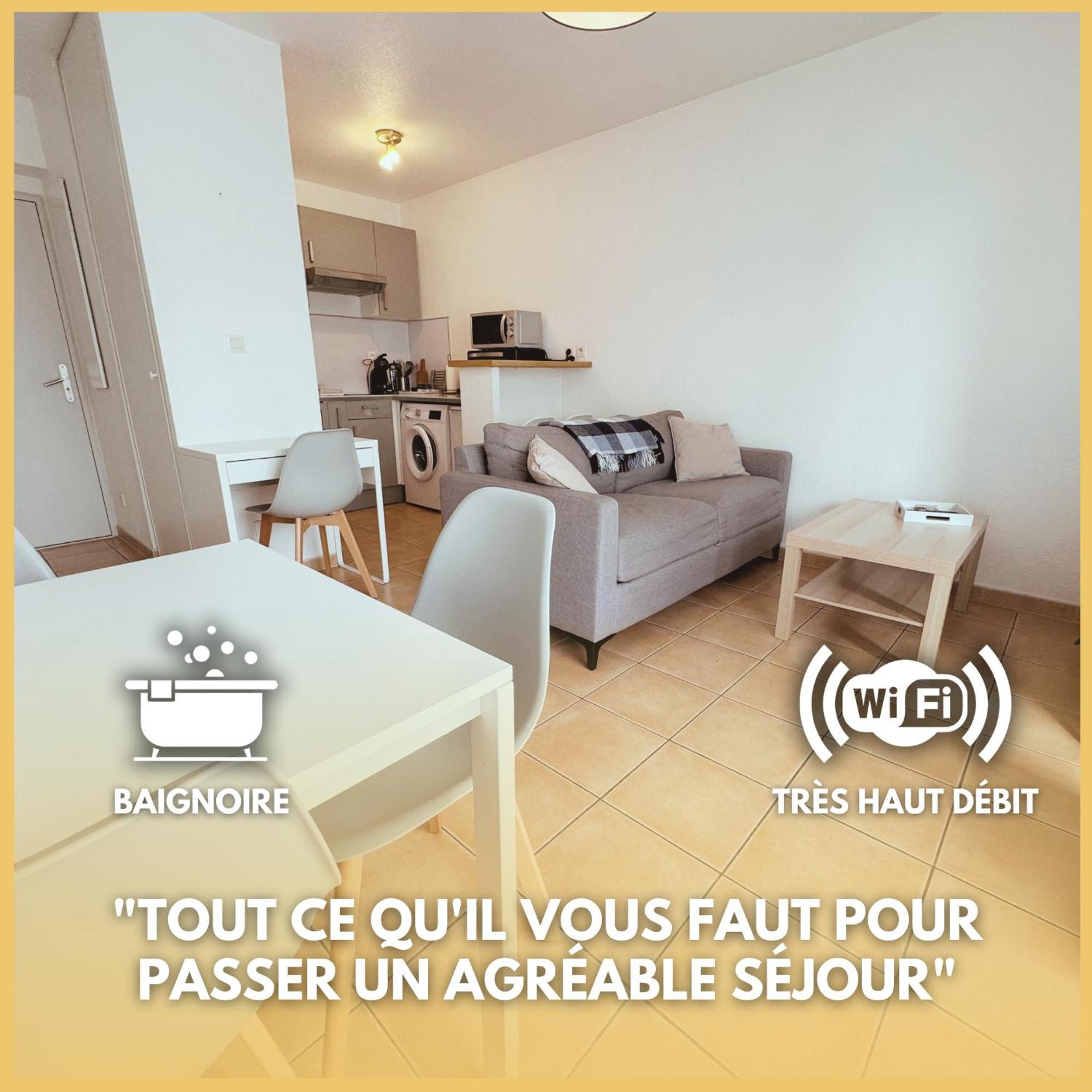 Appartement Residence Prive Avec Parking Wifi Clim Piscine アヴィニョン エクステリア 写真